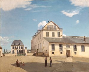 Haus und Fabrik von Monsieur Henry von Jean Baptiste Camille Corot